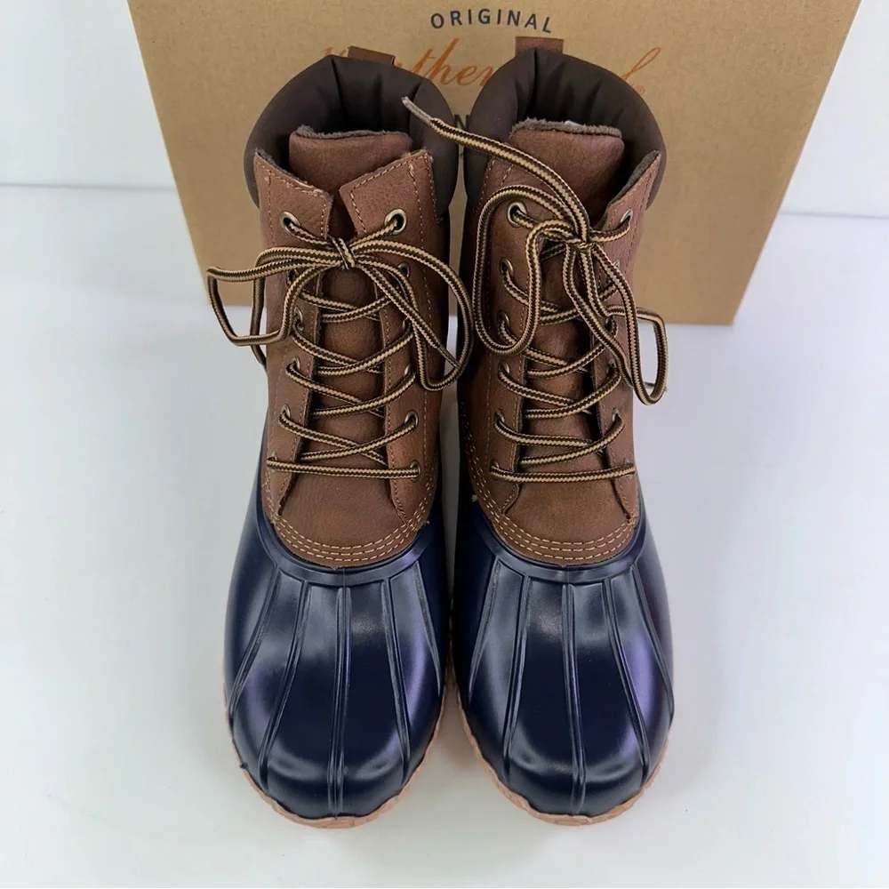 Weatherproof Vintage Men's Adam Duck Boots Chocolate/Brown Shoes